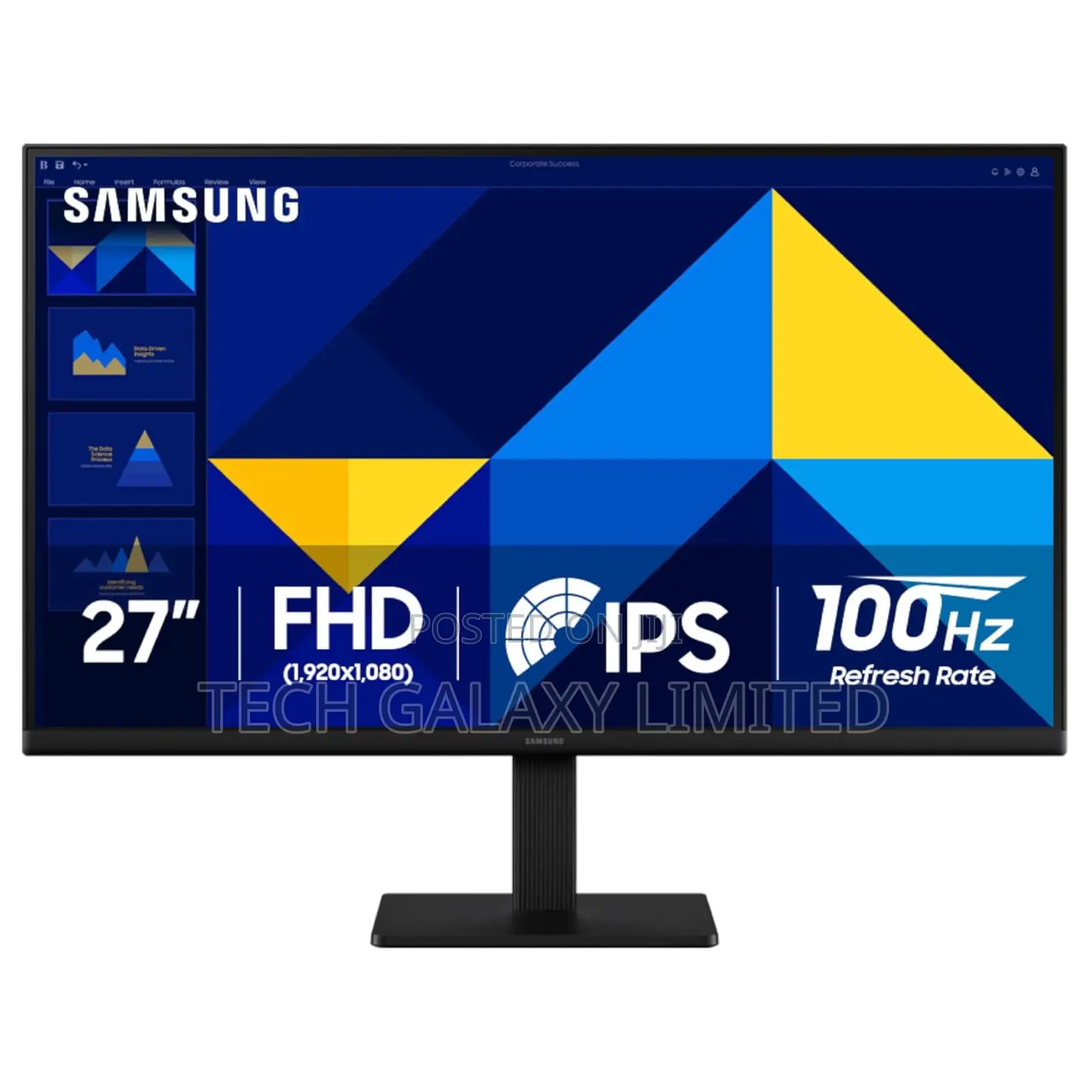 Samsung 27 Inch Monitor Ips FHD 100hz Refresh Rate (1920 X 1080)