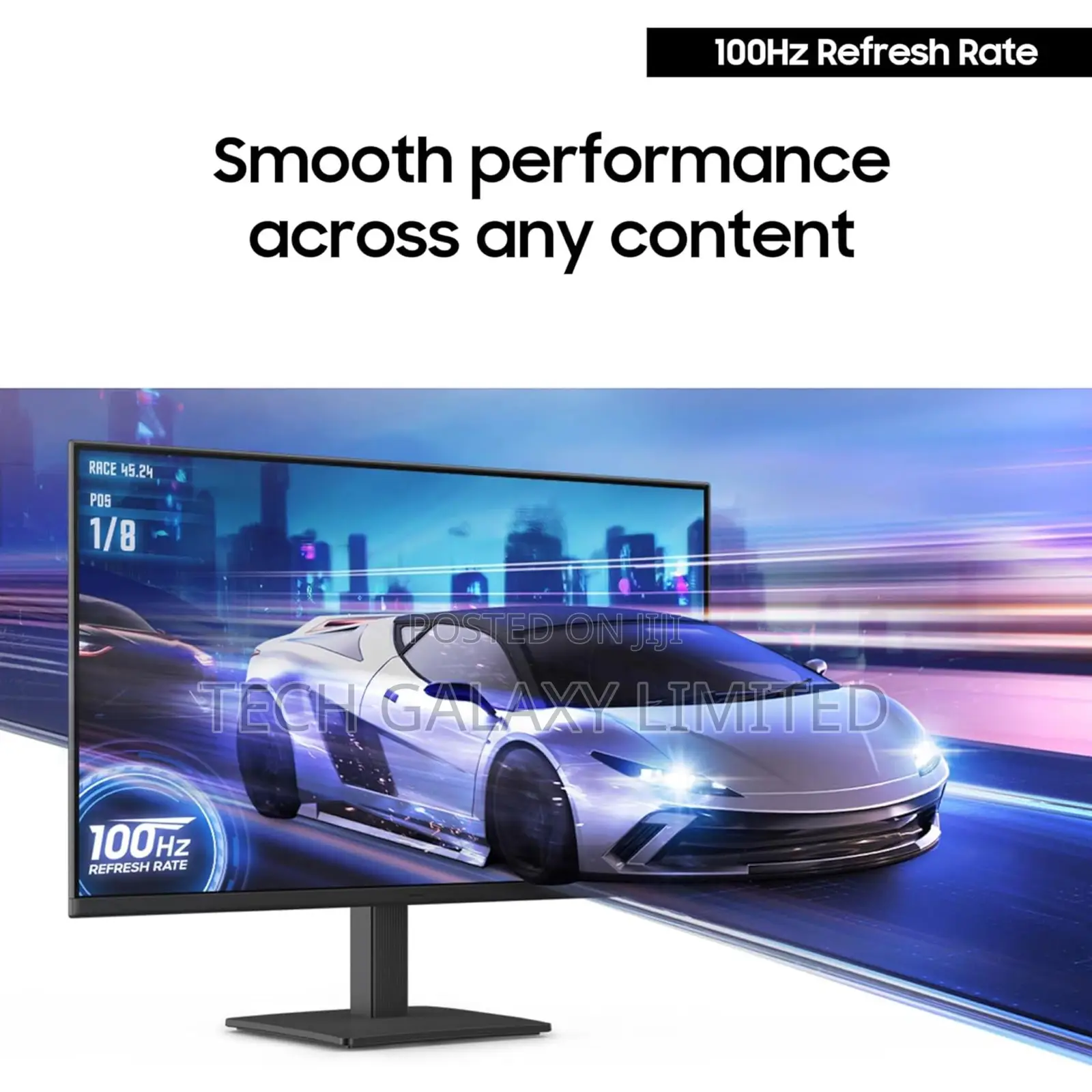 Samsung 27 Inch Monitor Ips FHD 100hz Refresh Rate (1920 X 1080)