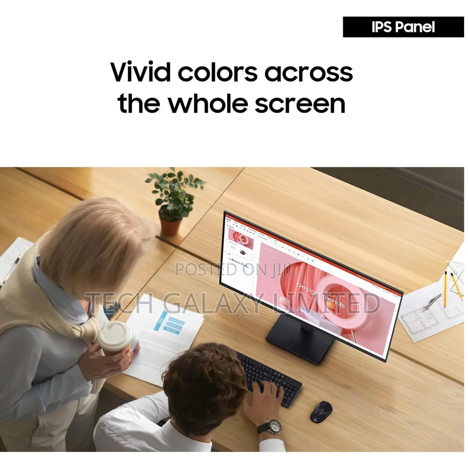 Samsung 27 Inch Monitor Ips FHD 100hz Refresh Rate (1920 X 1080)