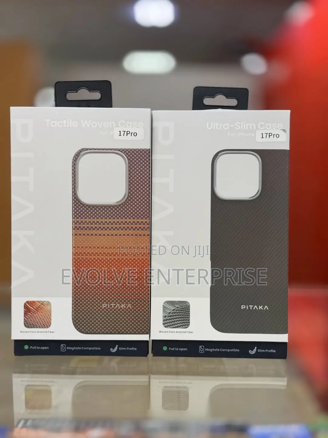 Pitaka for iPhone 17 Pro Max Case 6.9" With Camera Control Button