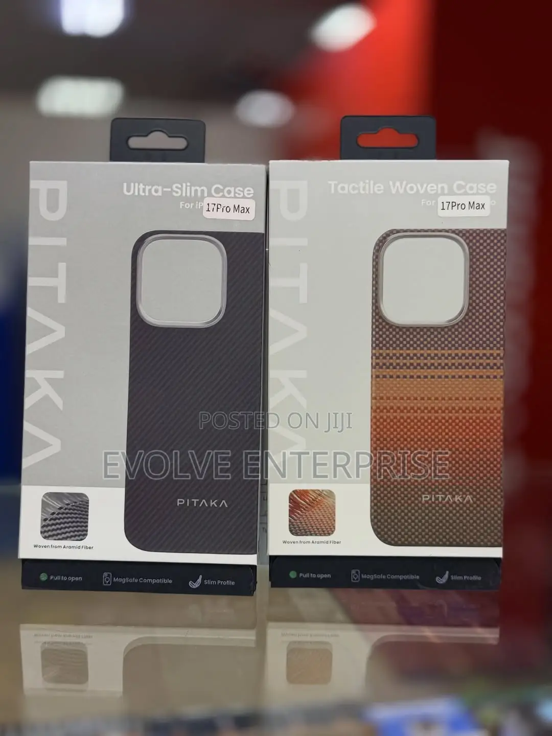 Pitaka for iPhone 17 Pro Max Case 6.9" With Camera Control Button