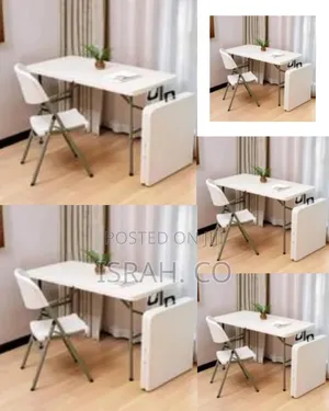 Portable Folding Utility Table With Carry Handle