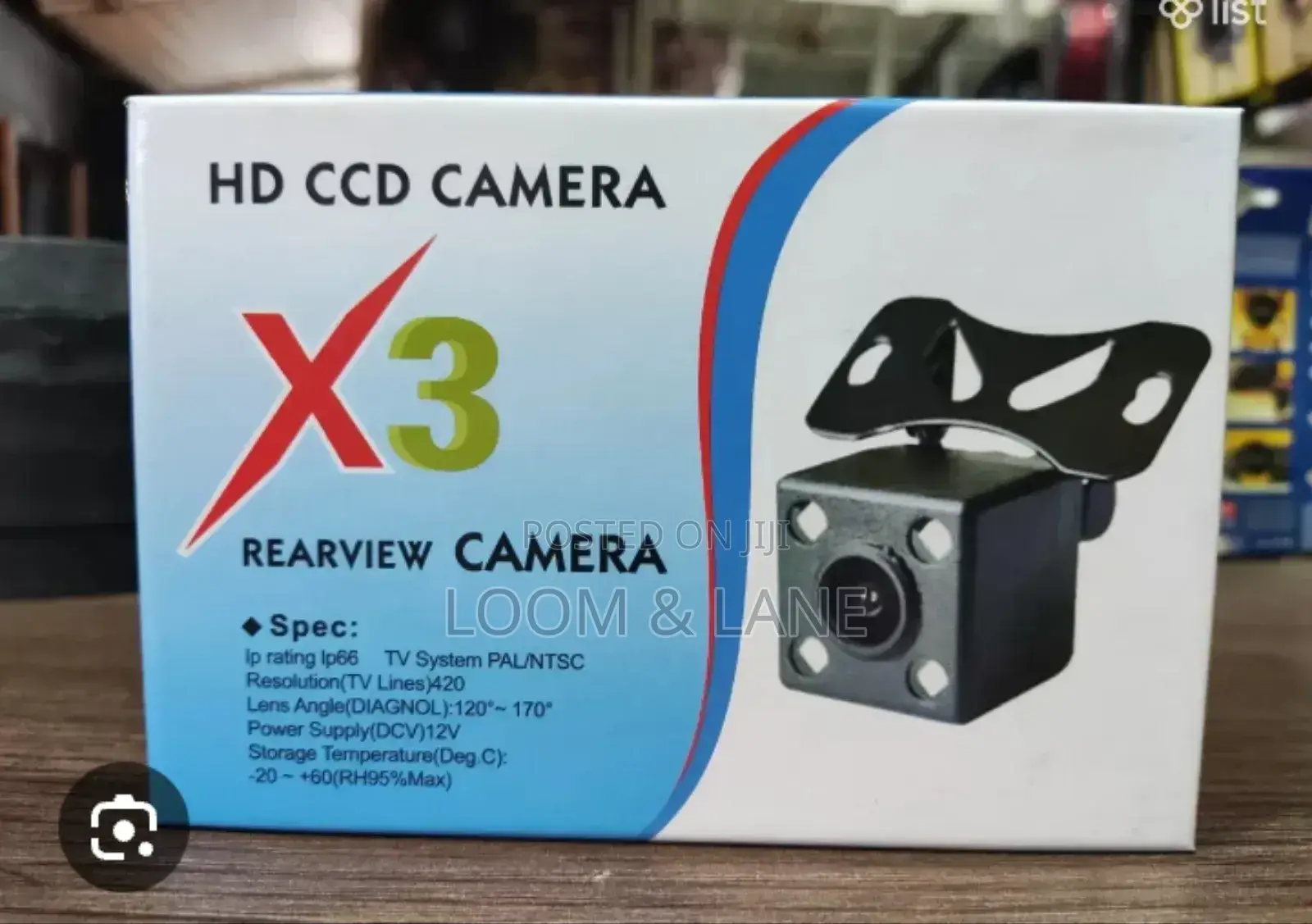 Universal Car Rear View Camera With a Fisheye Lens