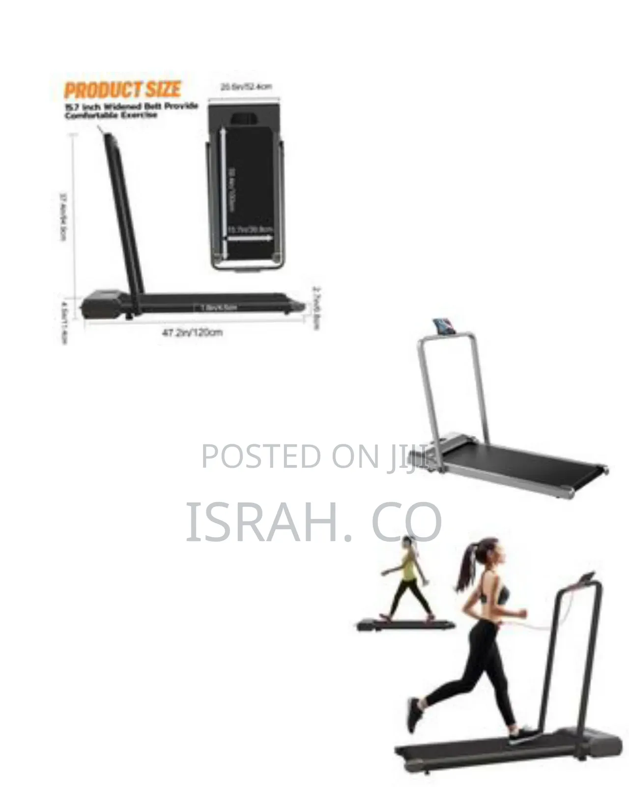 Electric Foldable Walking Treadmill