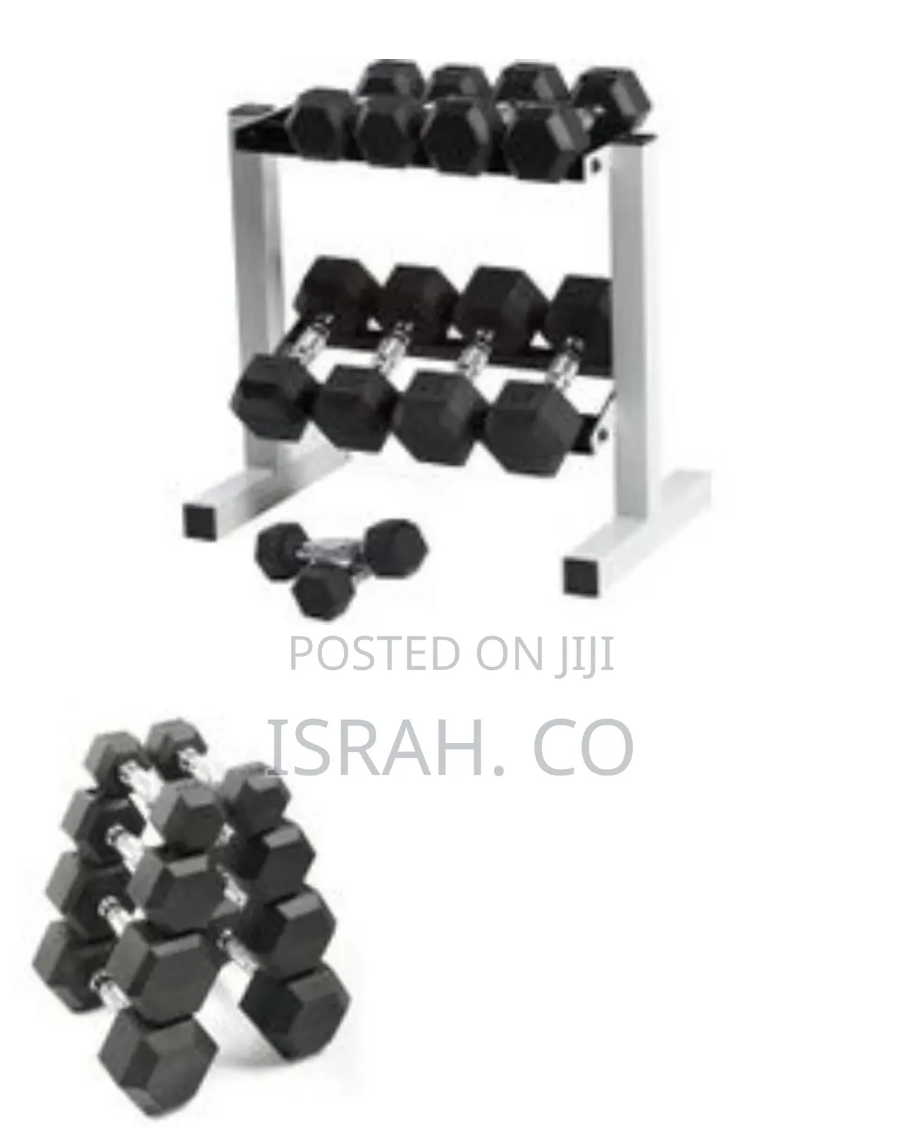 Rubber Coated Dumbbells