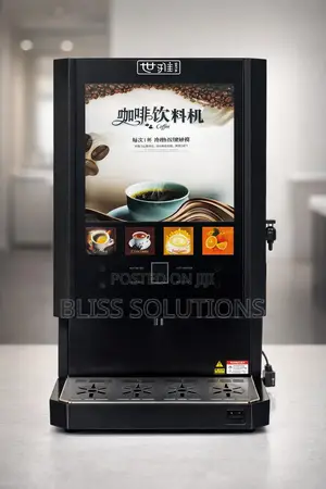 Commercial Instant Coffee Beverage Dispenser Machine 4 Flavors
