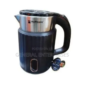 Black Hoffmans 2.5l Electric Milk Boiling/Cooking Kettle.