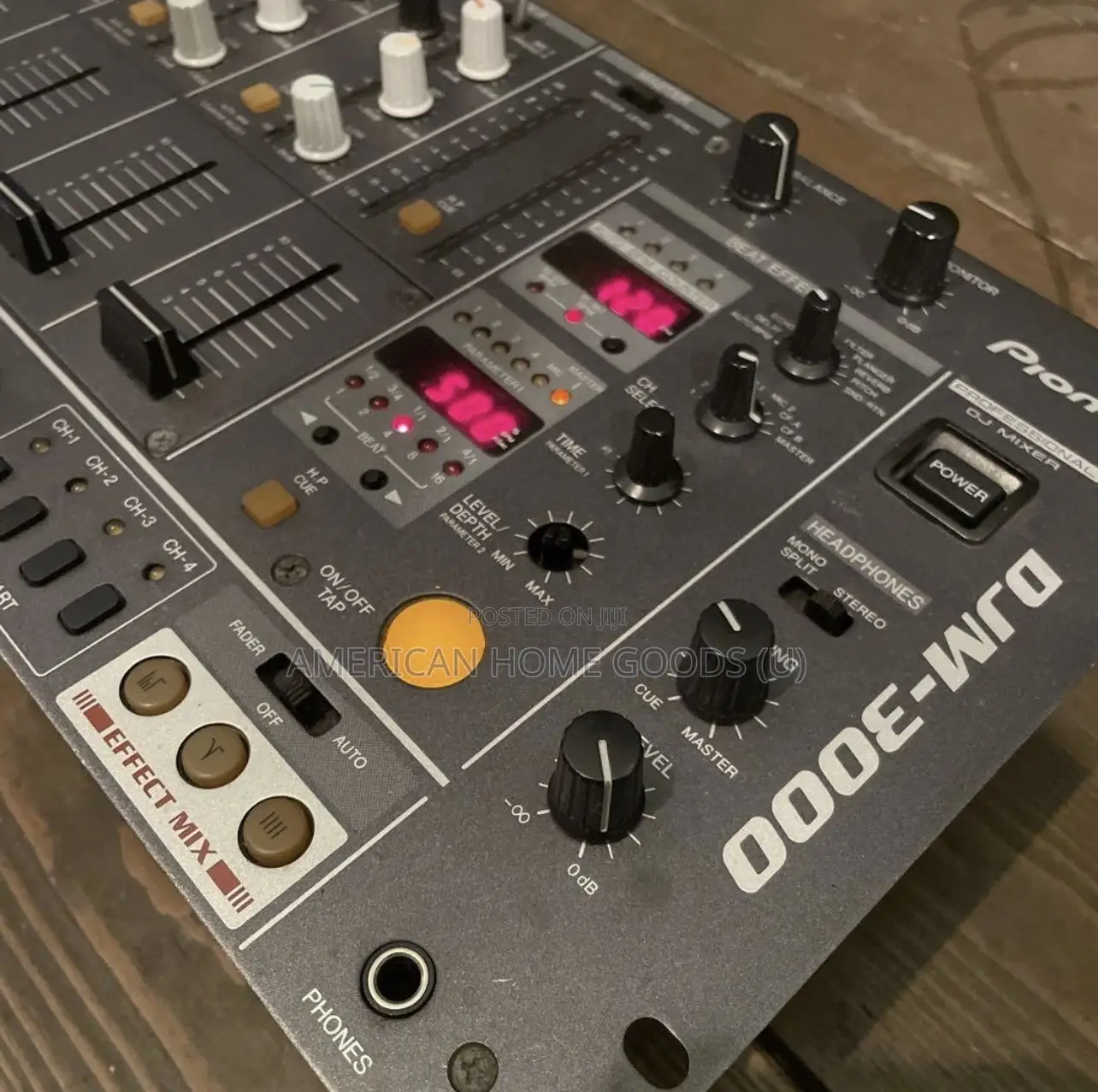 Pioneer DJM-3000 Professional Dj Preamp 4-Channel Digital Mixer