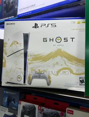 Brand New Playstation 5 Slim Disc Version. Ghost of Yotei Edition