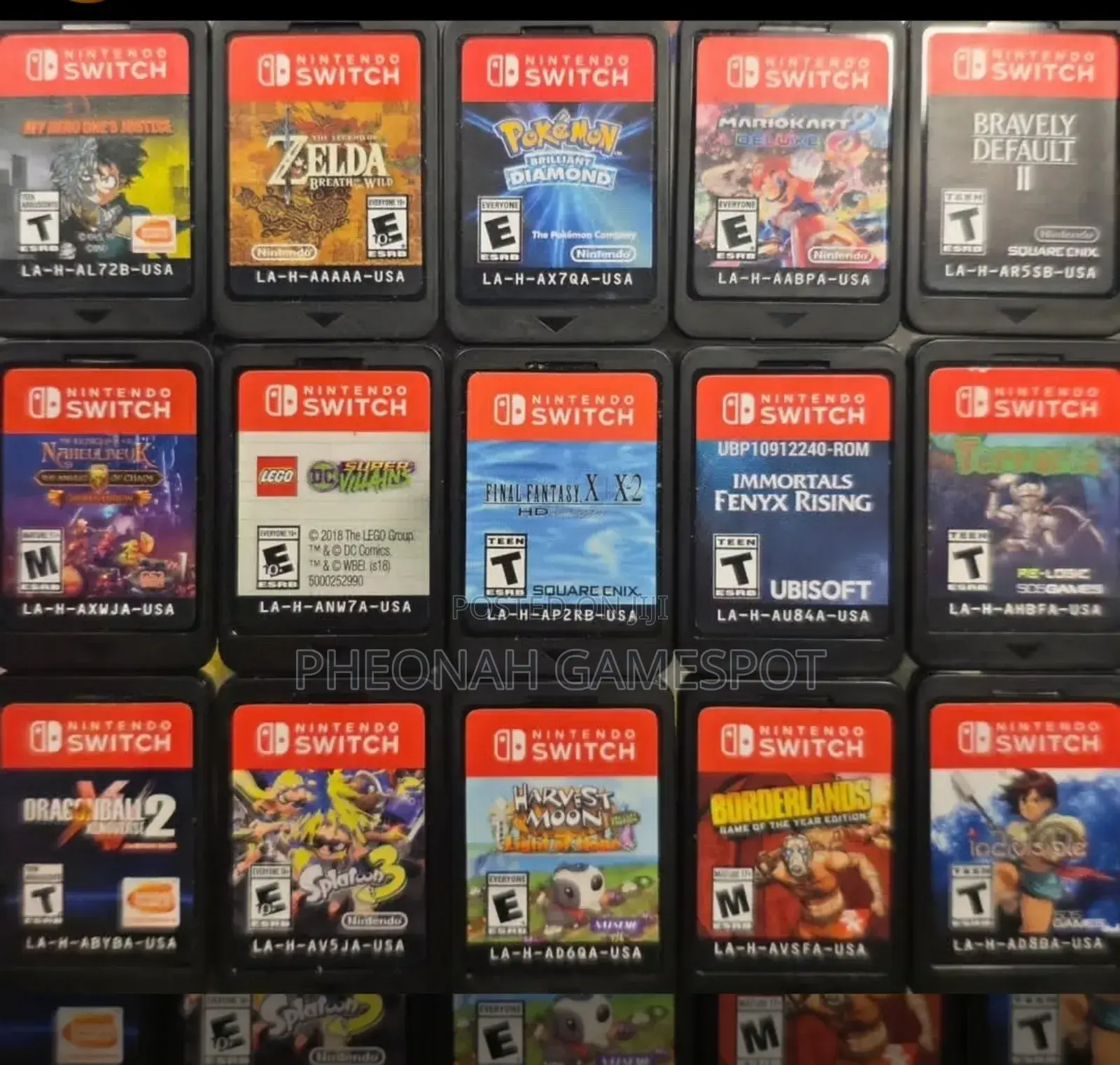 We Have All Nintendo Switch Games in Our Shop