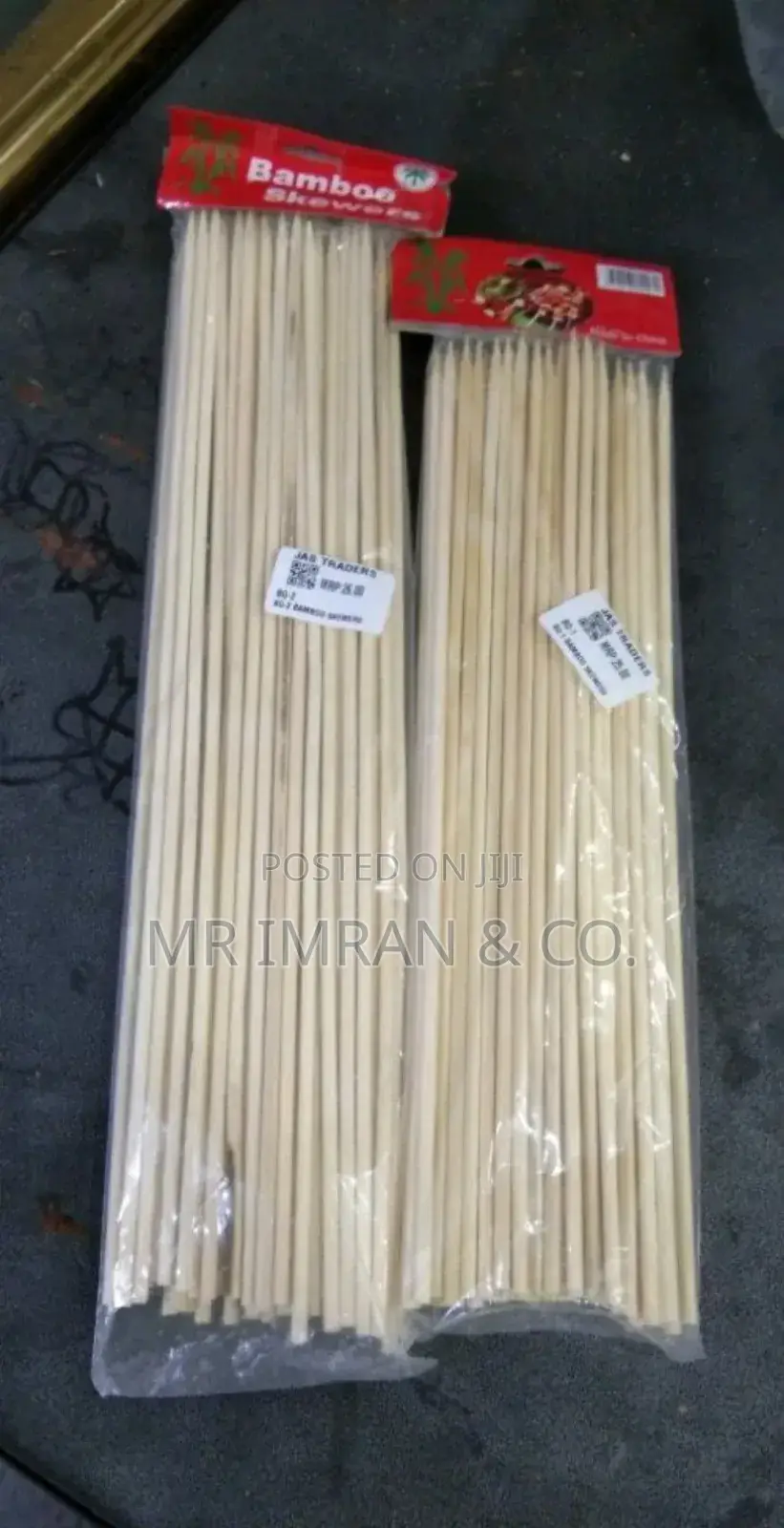 Big Bamboo Skewers, Also Known as Bamboo Dowel Rods or Sticks