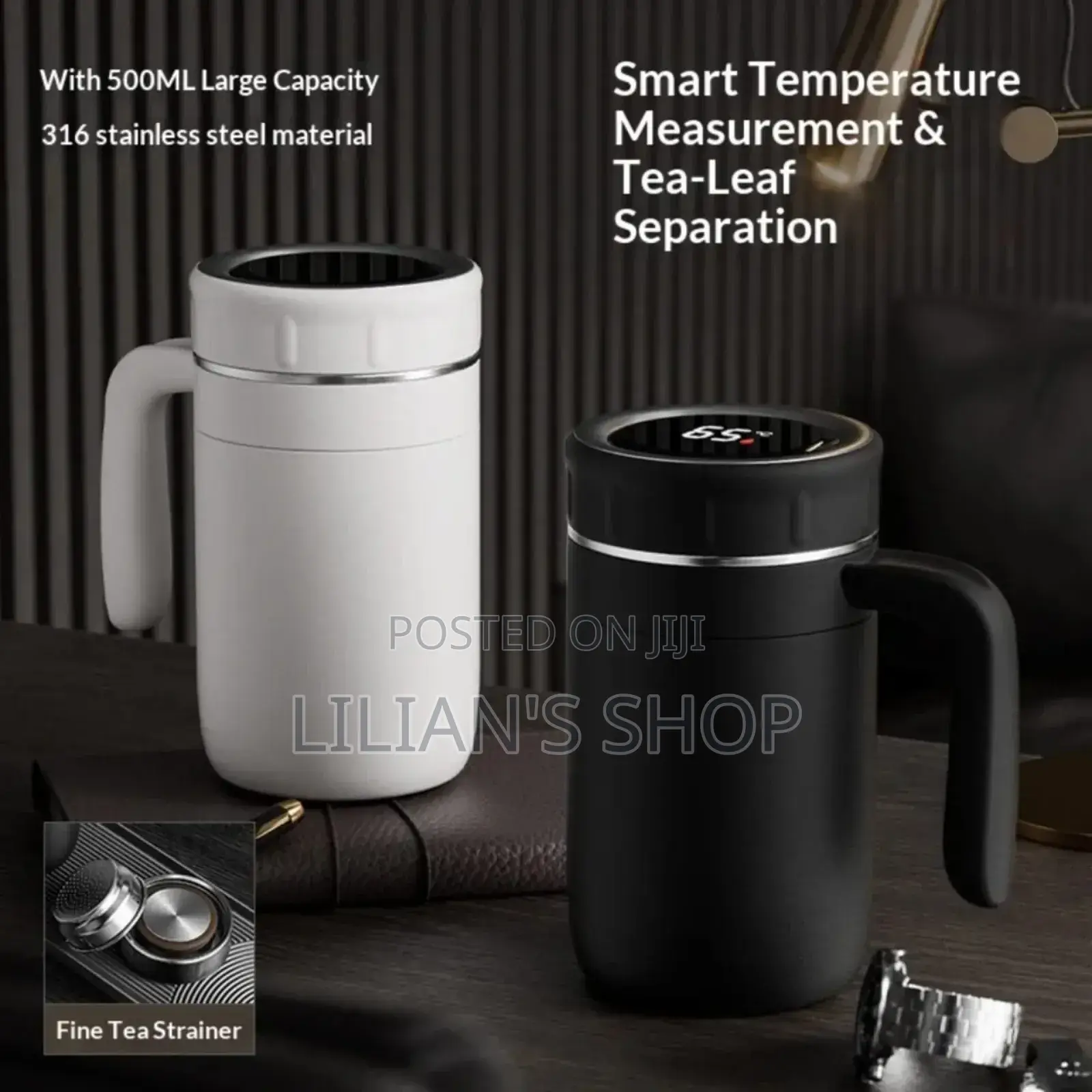 Digital Smart Insulated Coffee Mug