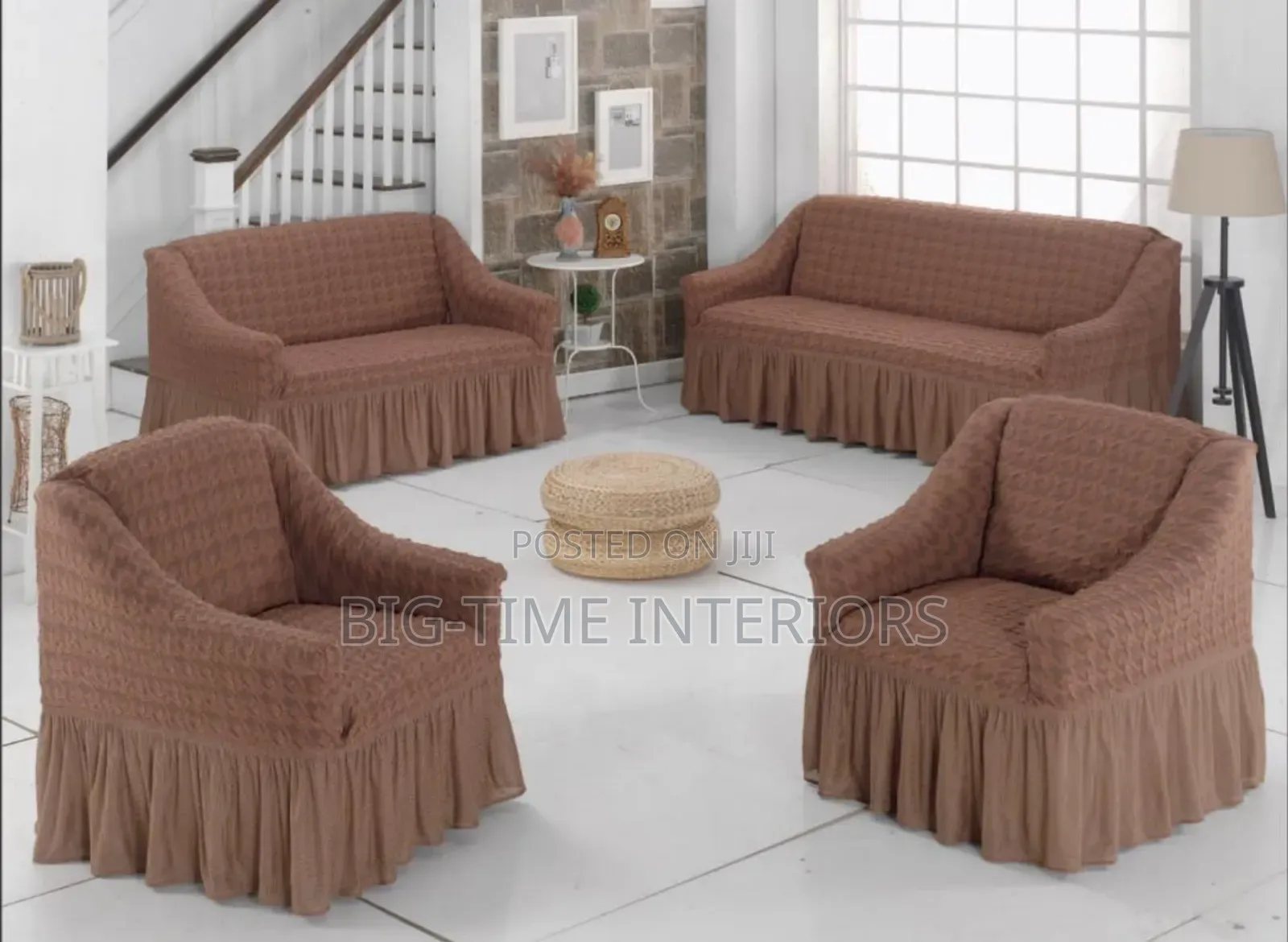 Chocolate 7seater (3211) Sofa Covers