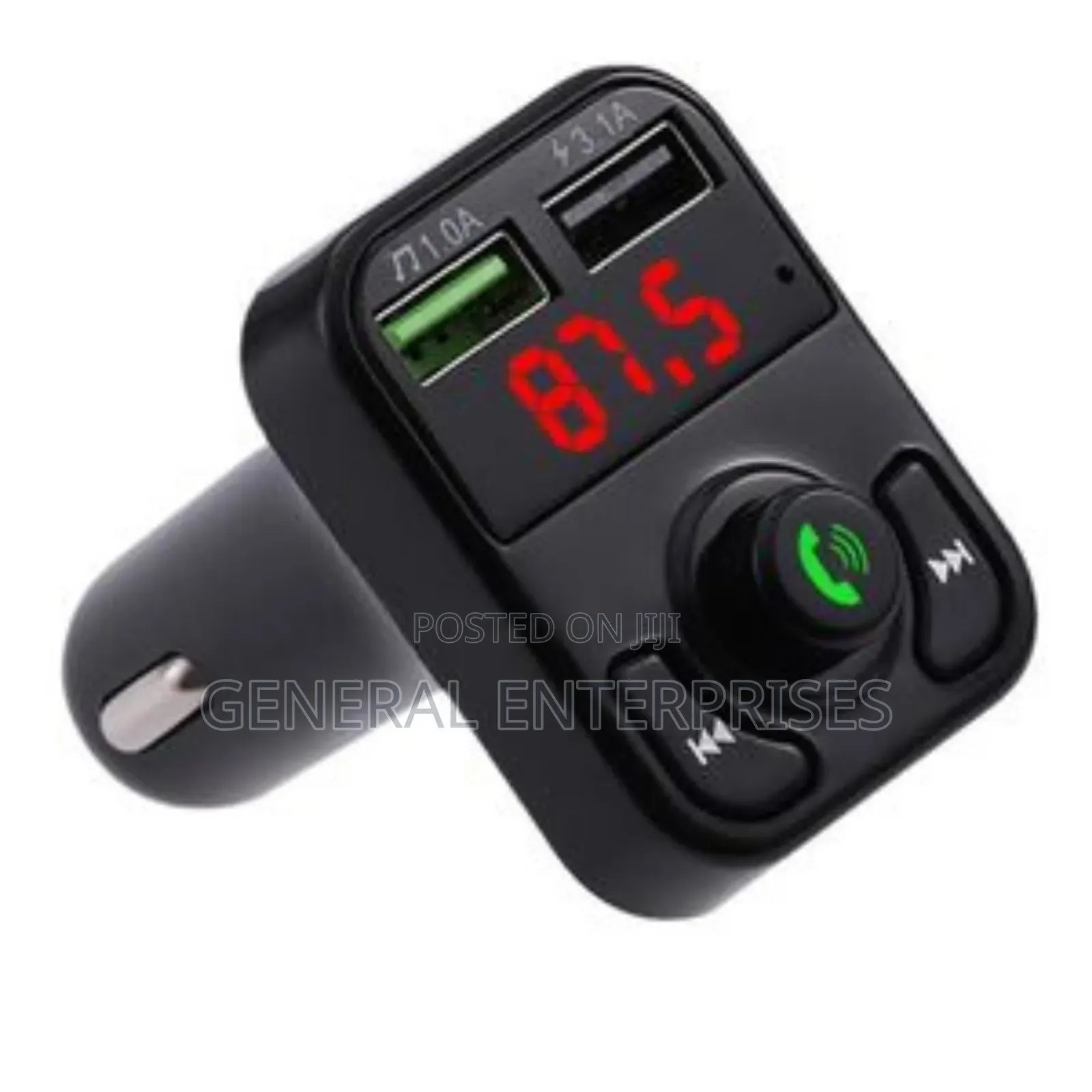 Bluetooth Fm Transmitter and Car Charger.