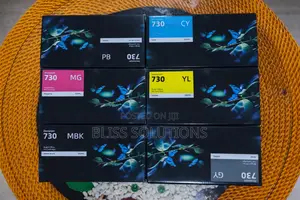 Hp Designjet T1600/T2600/T1700 Printer Ink Cartridges Set 730