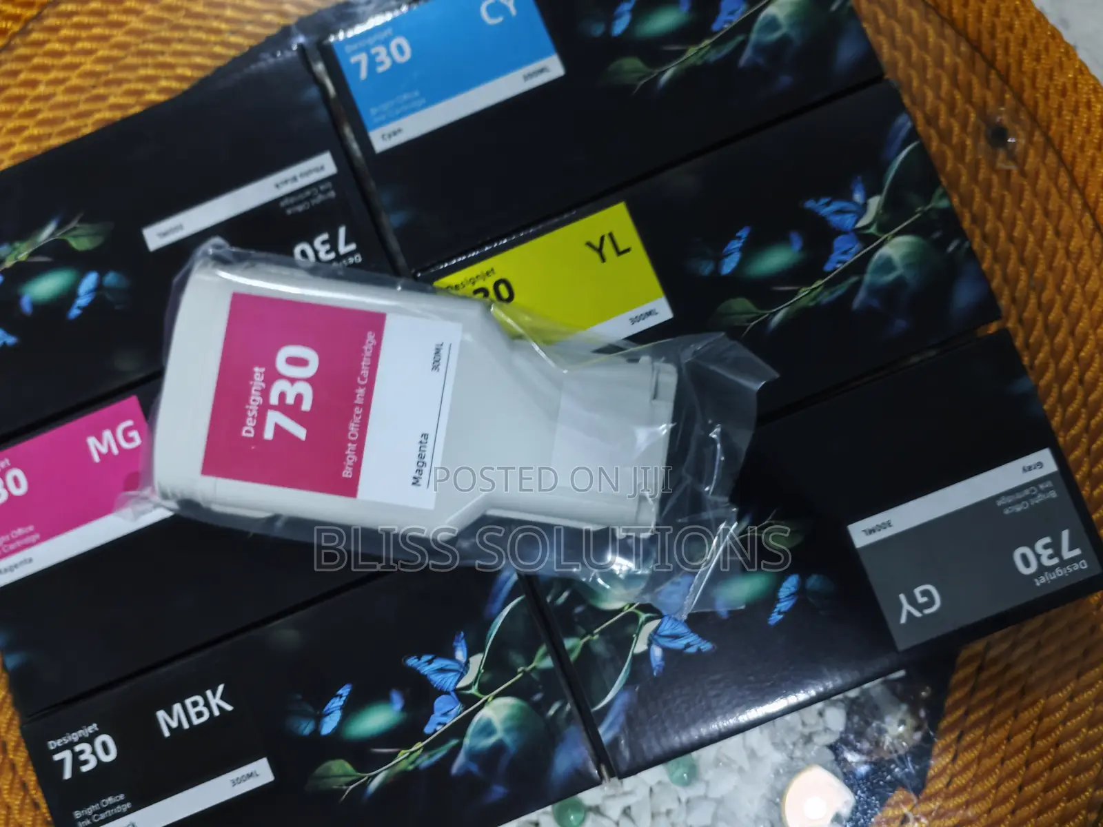 Hp Designjet T1600/T2600/T1700 Printer Ink Cartridges Set 730