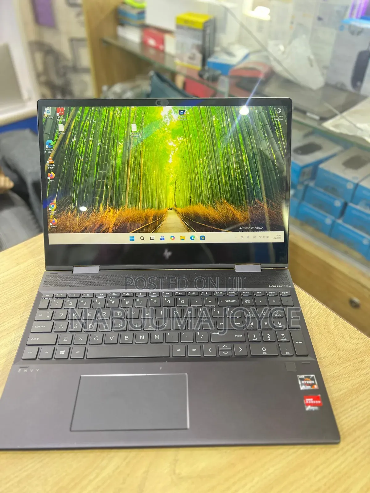 New Laptop HP Envy X360 15z 16GB AMD Ryzen 5 SSD 512GB
