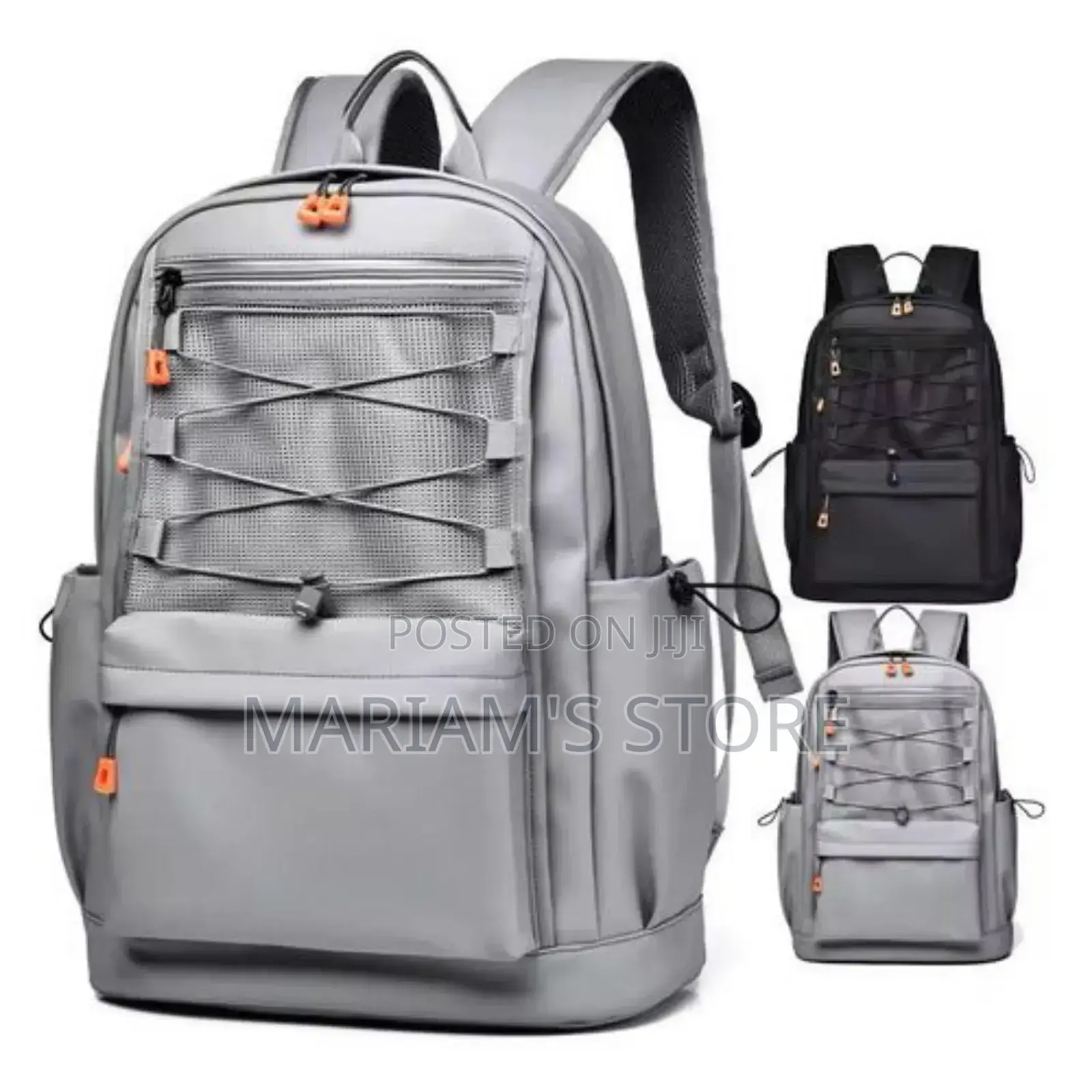 Unisex Laptop/School Bag Gray