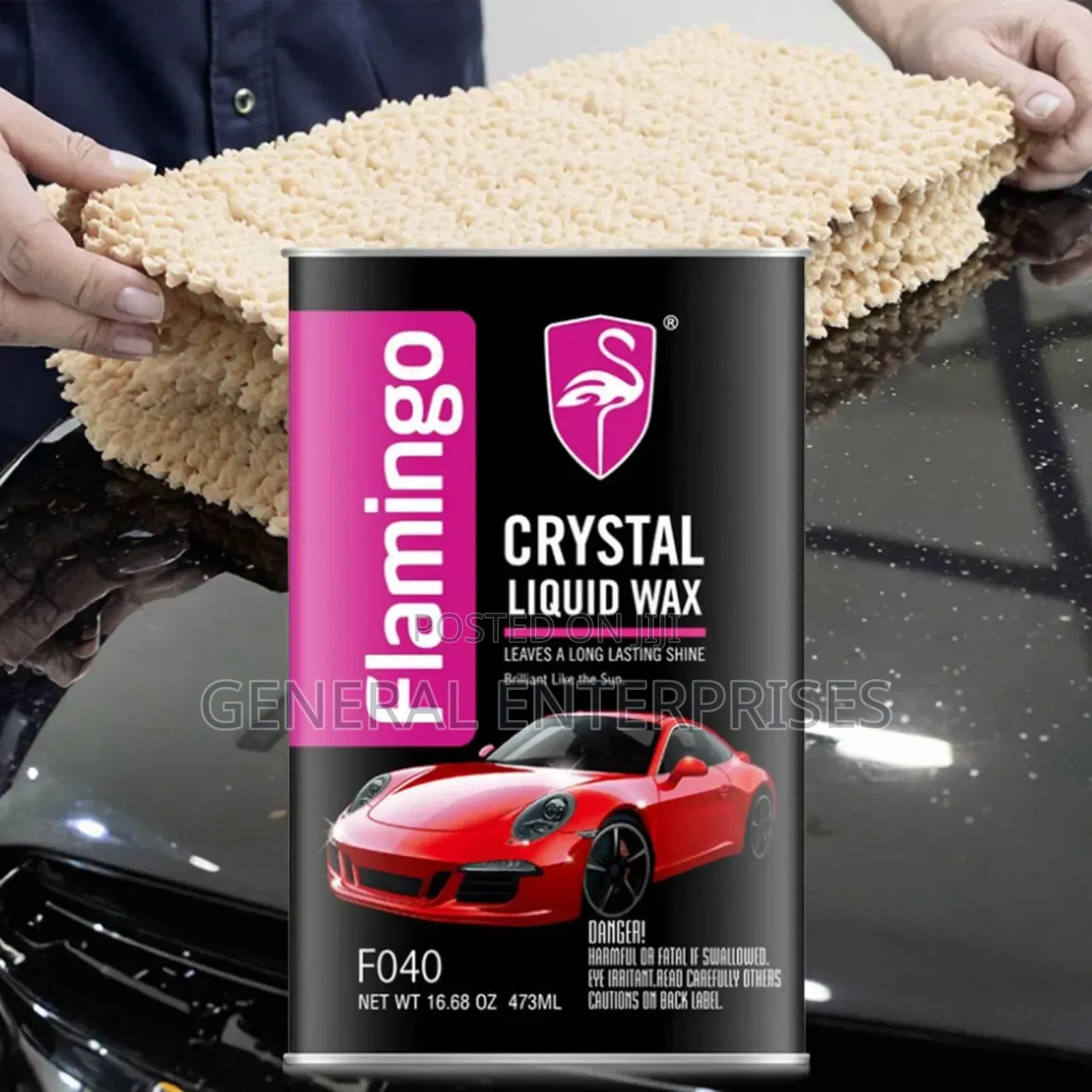 Flamingo Crystal Liquid Wax