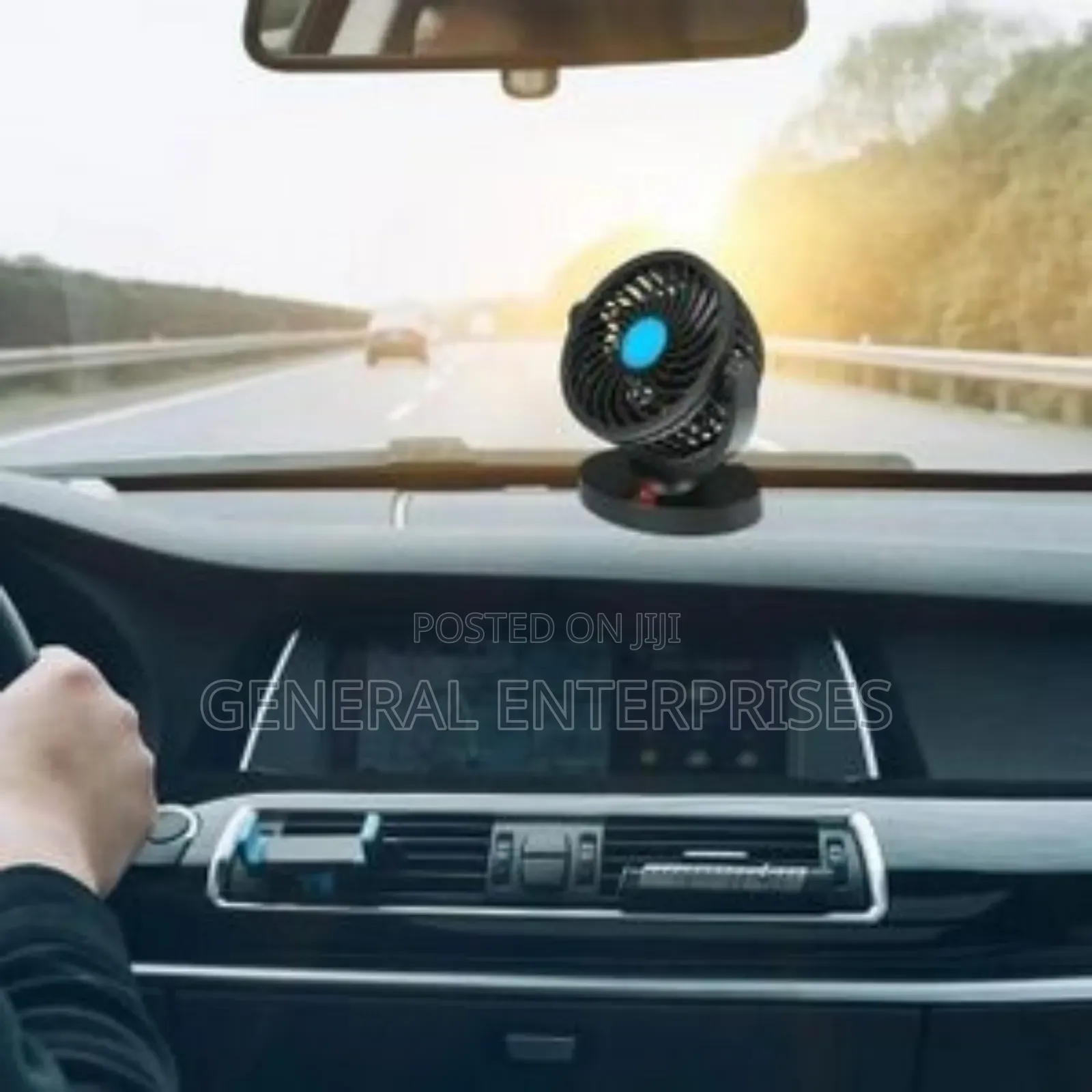 12v Dc Electric Car Fan Designed for Dashboard