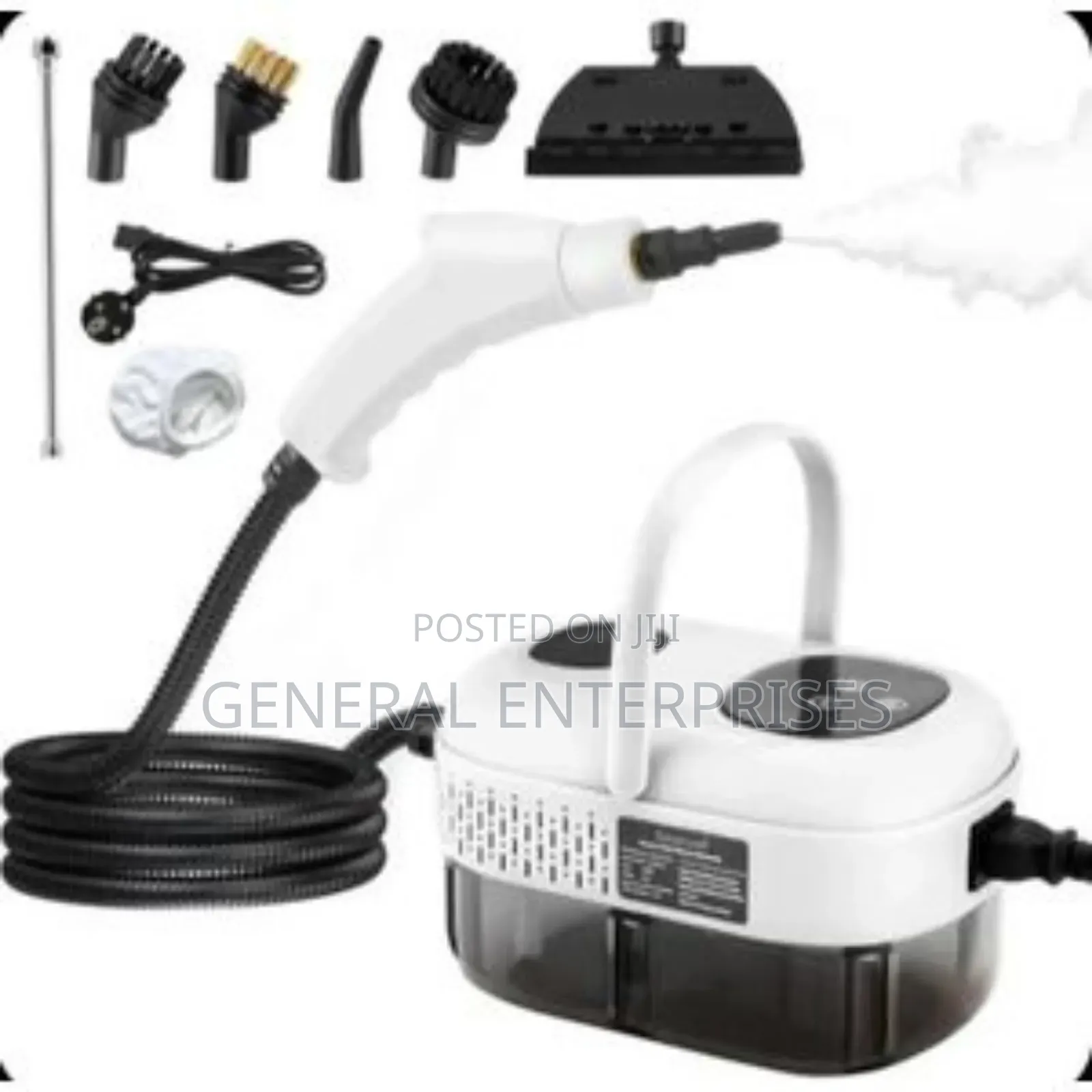 Portable, High-Pressure, Handheld Steam Cleaner.