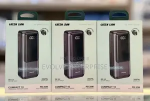 Gr Lion Compact 10 10000mah Power Bank 22.5w With Integrated Usb C