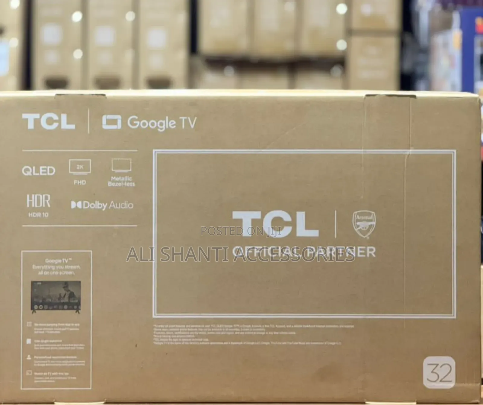 TCL 32" Qled Smart Tv