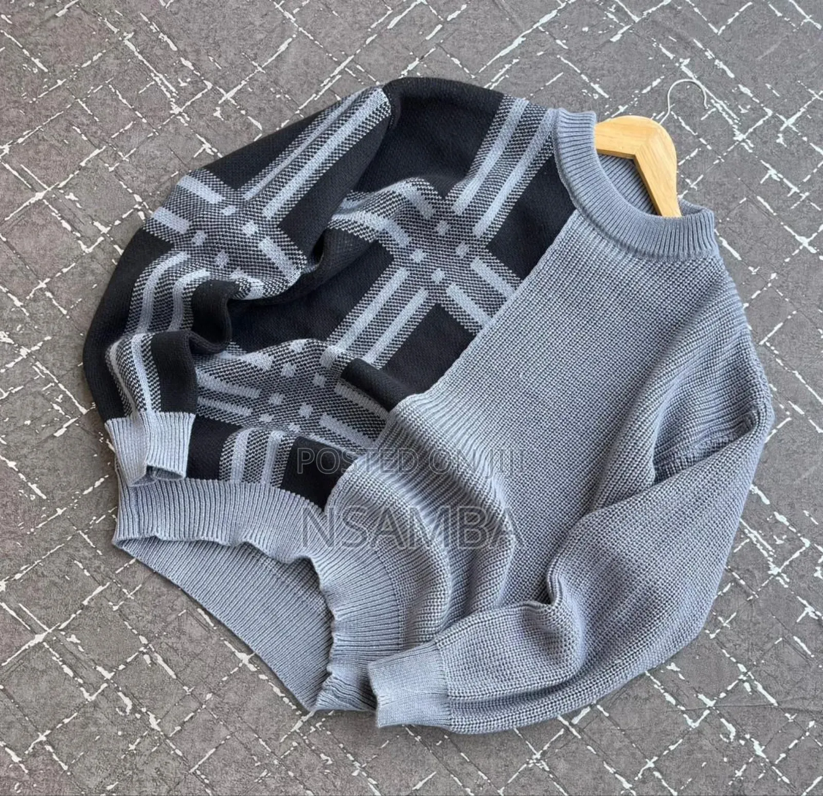 Block Knit Sweaters