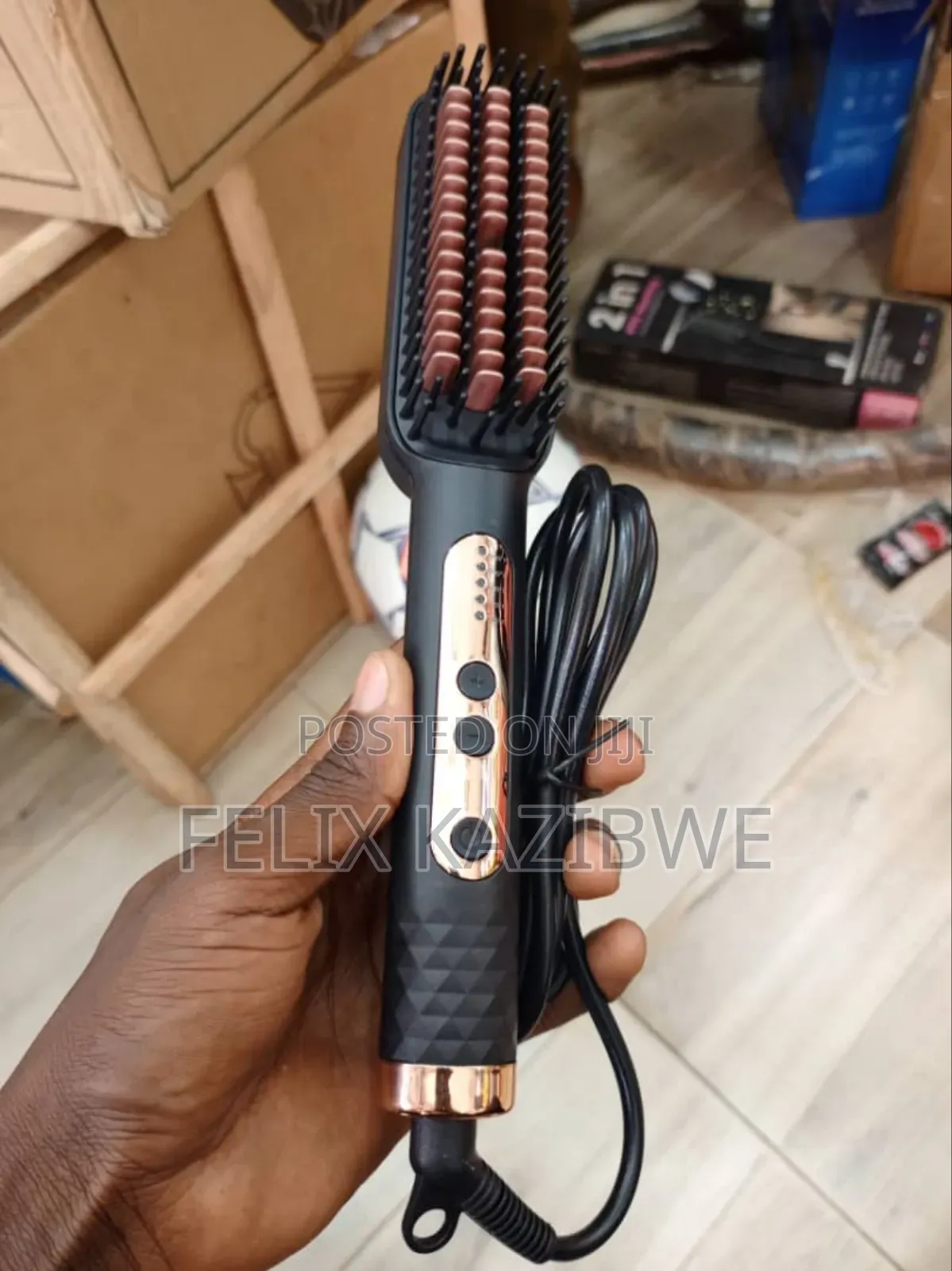 Raf Hair Straightener Brush