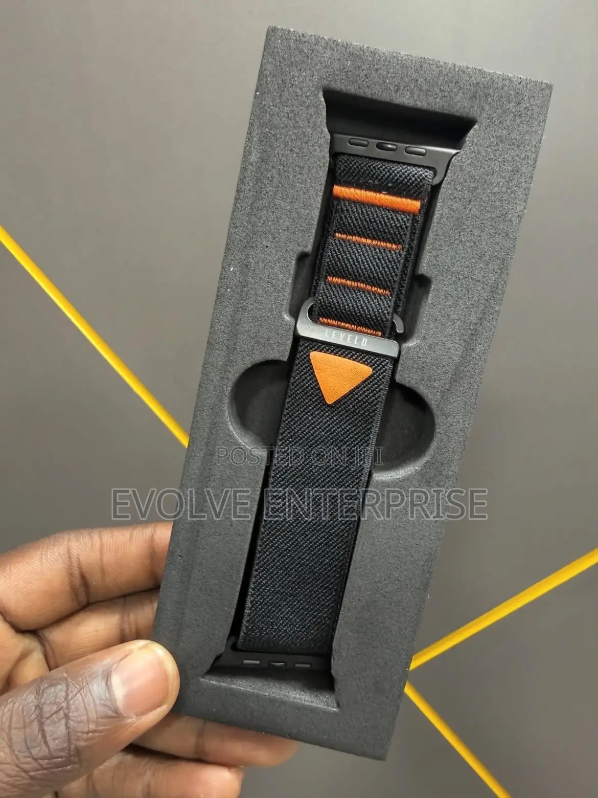 Levelo York Nylon Watch Strap for Apple Watch