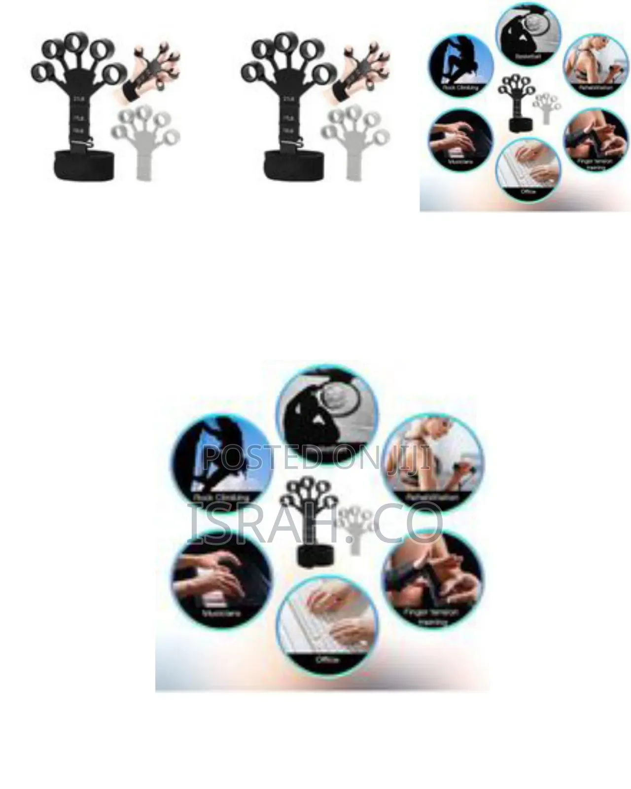 Hand Grip Strengthener - Adjustable Finger Exerciser