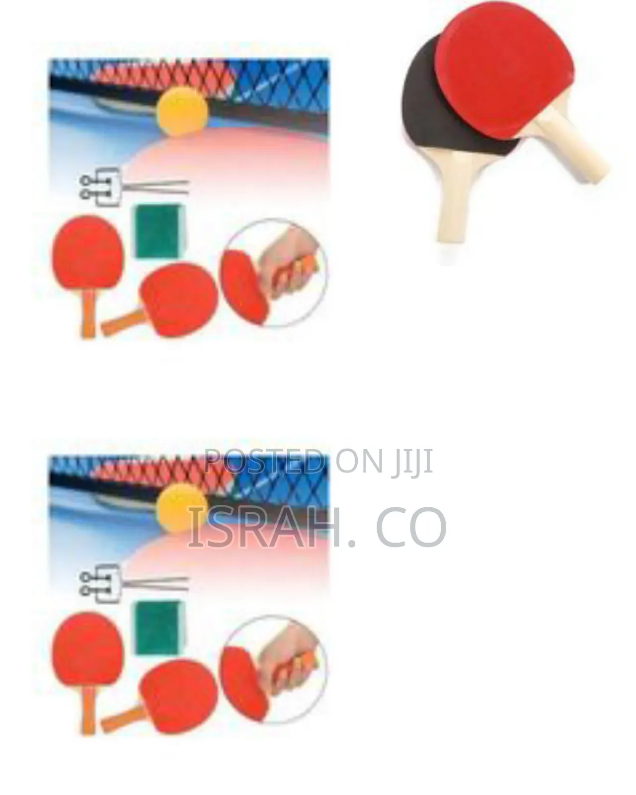 Port Portable Ping Pong Paddles Set