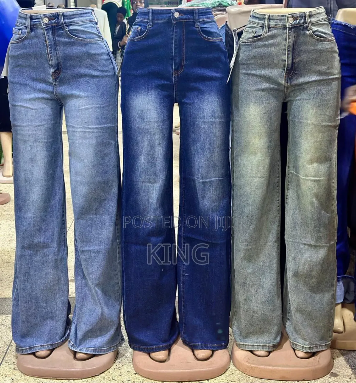 Women's Wide-Leg Denim Jeans