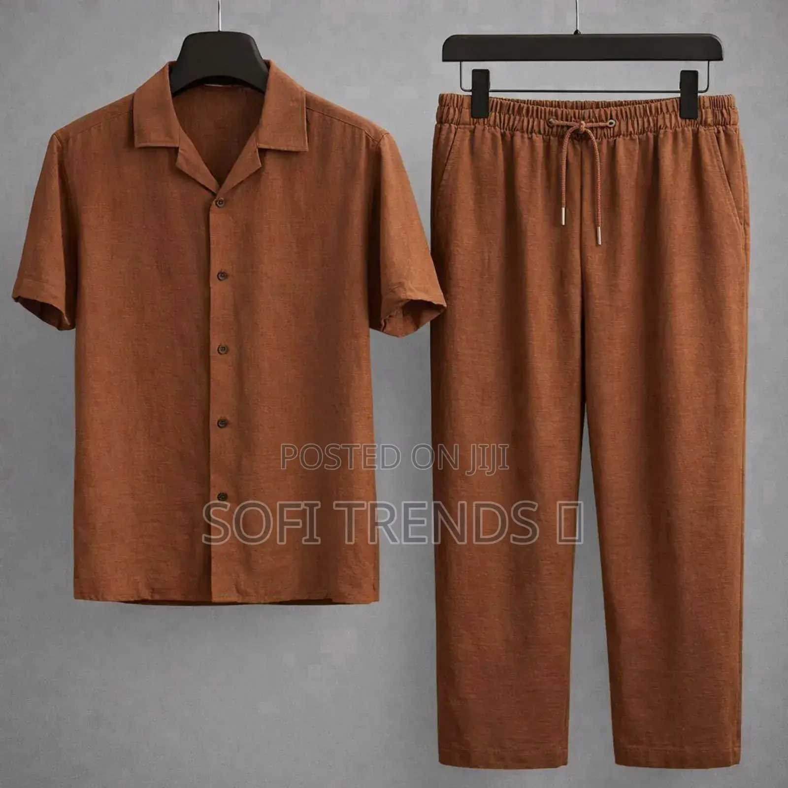 Gents Linen Two Pieces