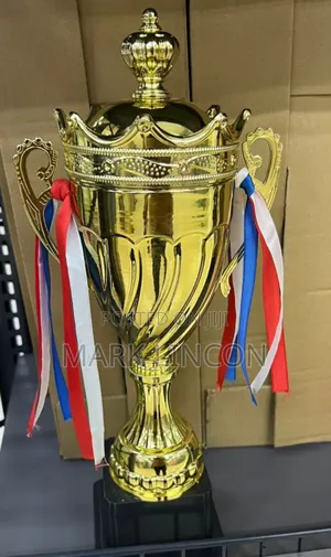 Large Gold Trophy Cup