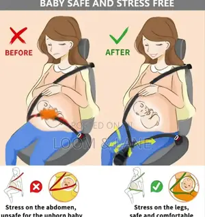 Pregnancy Seat Belt Adjuster (Or Positioned)
