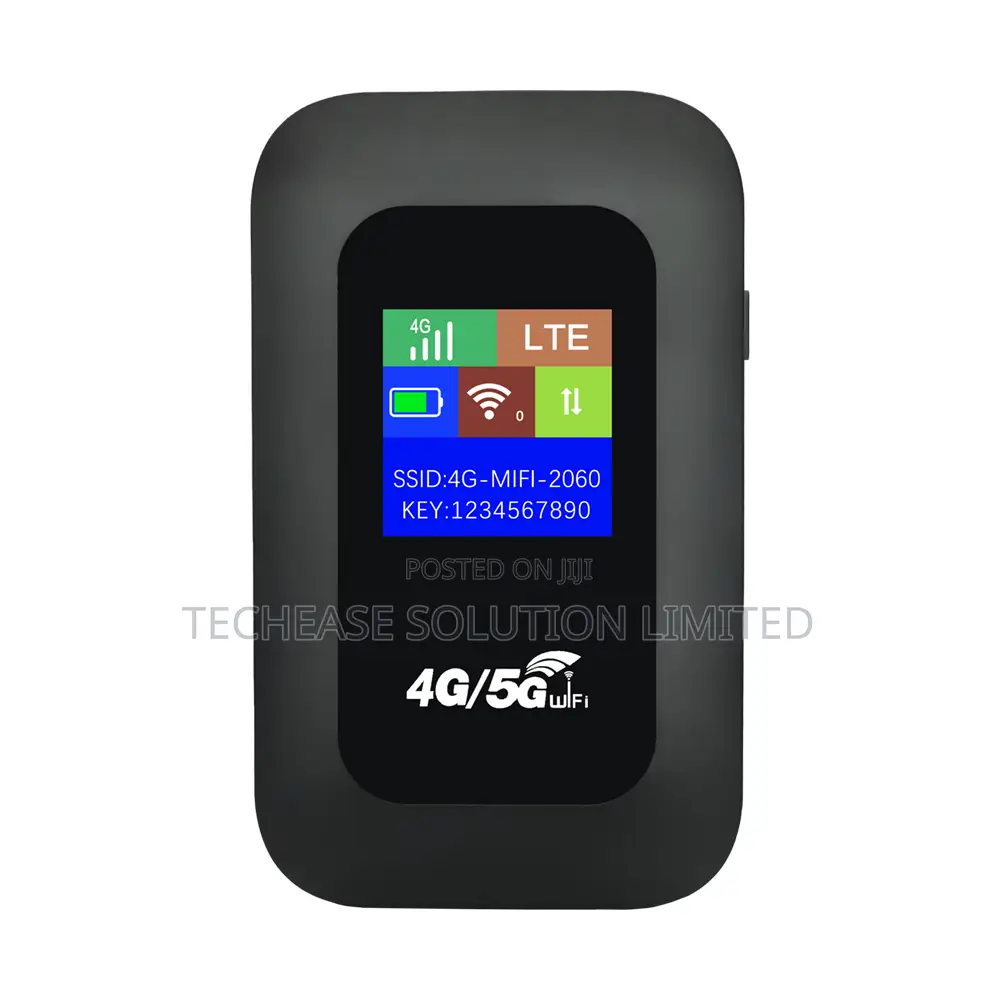 4g/5g Mobile Wifi - 2100mah Battery Support (Airtel, Mtn, Lycamobil