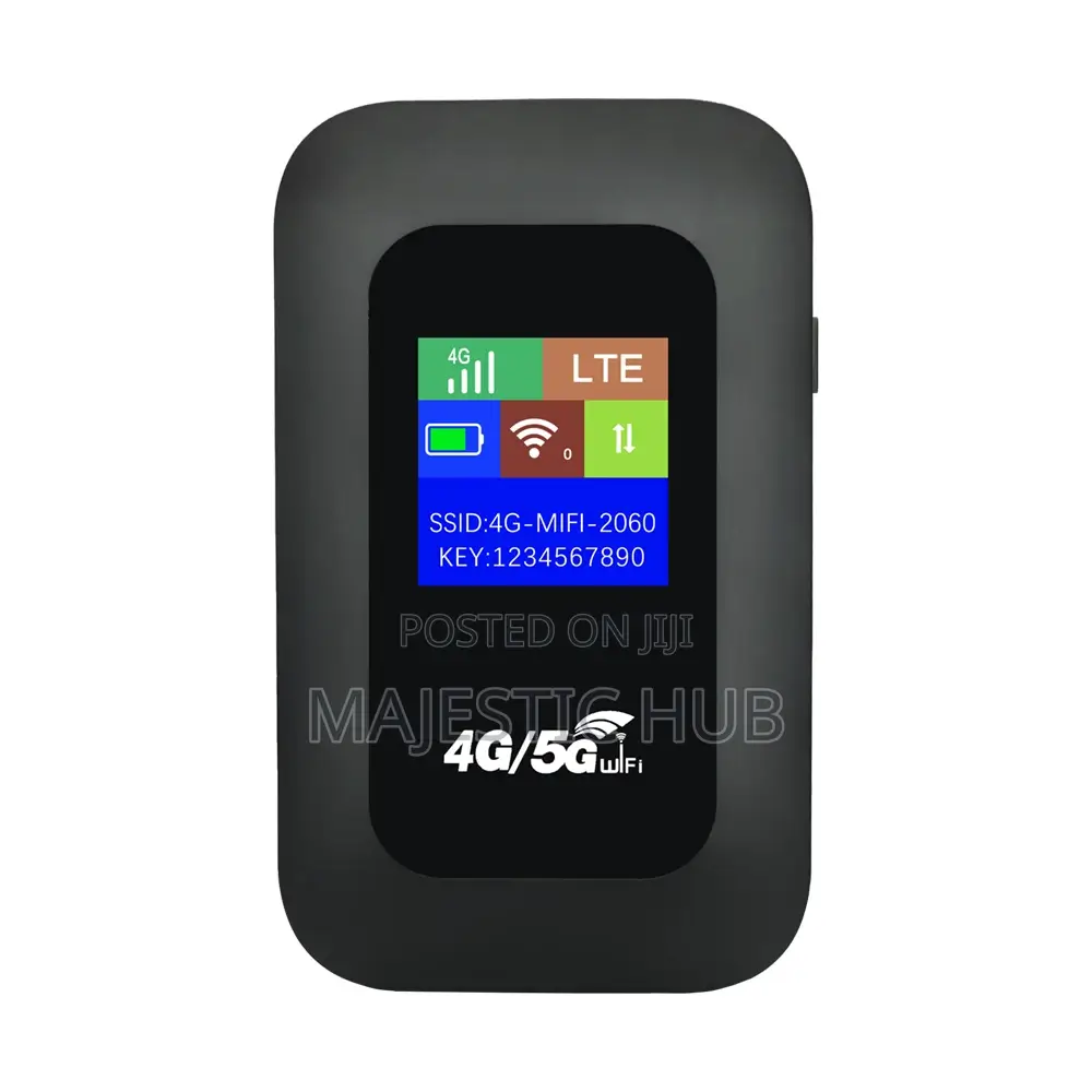 4g/5g Mobile Wifi - 2100mah Battery Support (Airtel, Mtn, Lycamobil