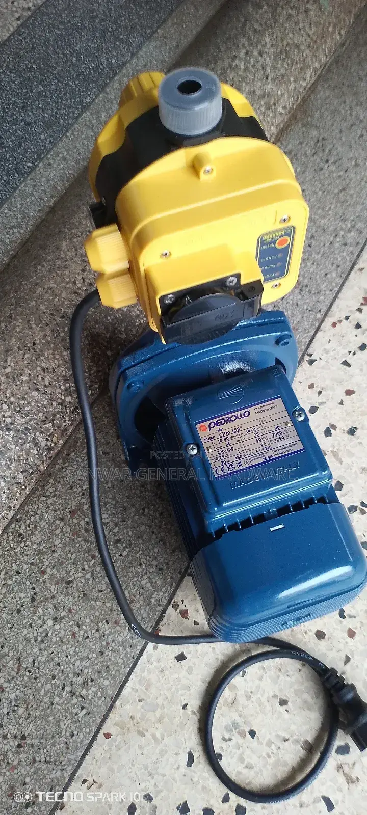 1hp Pedrollo Booster Pumps & Controller(Made In Italy)