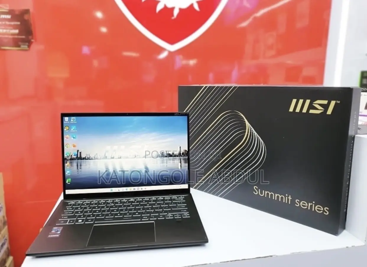 New Laptop MSI Summit E14 Flip Evo 16GB Intel Core I7 SSD 512GB