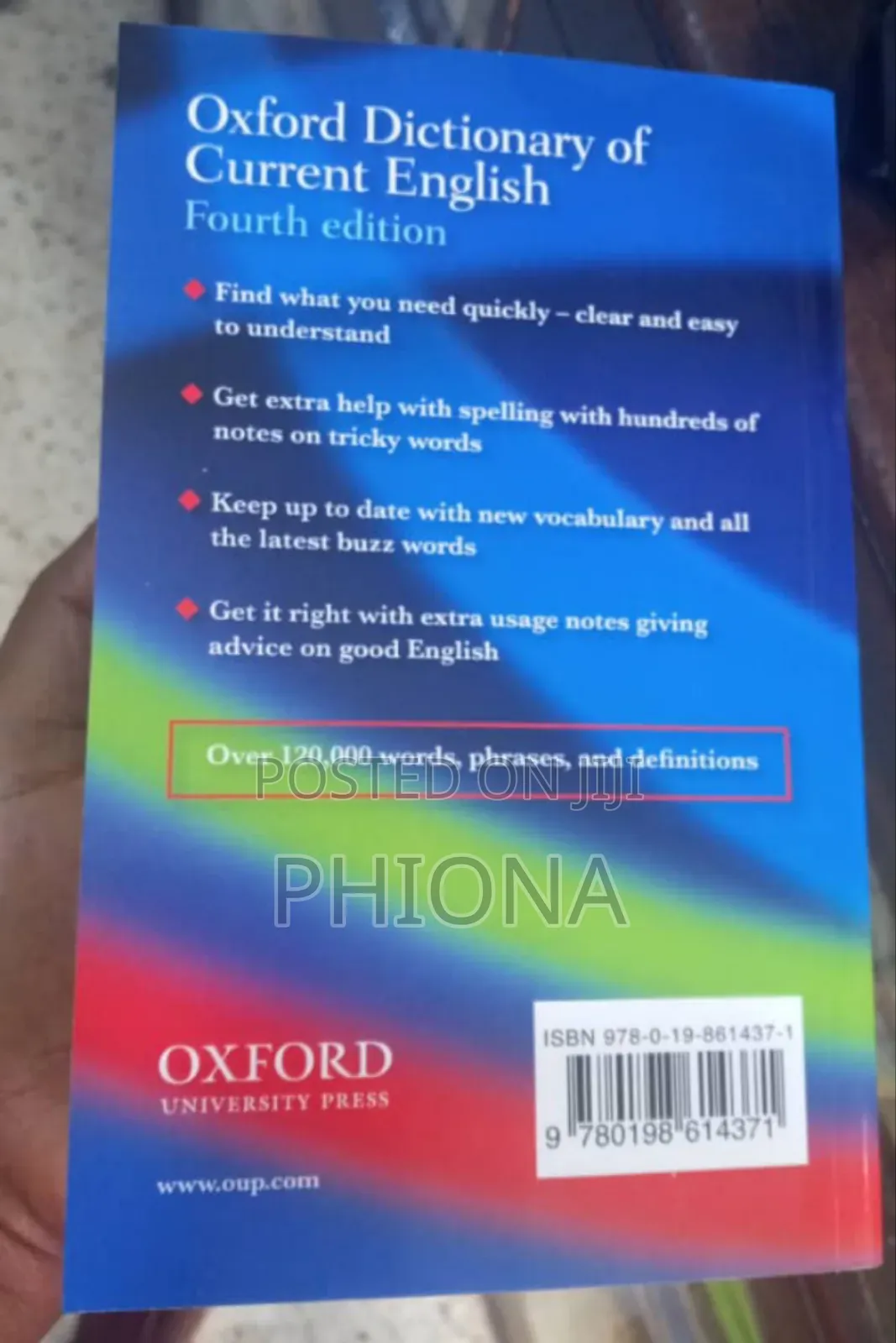 Oxford Dictionary Of Current English