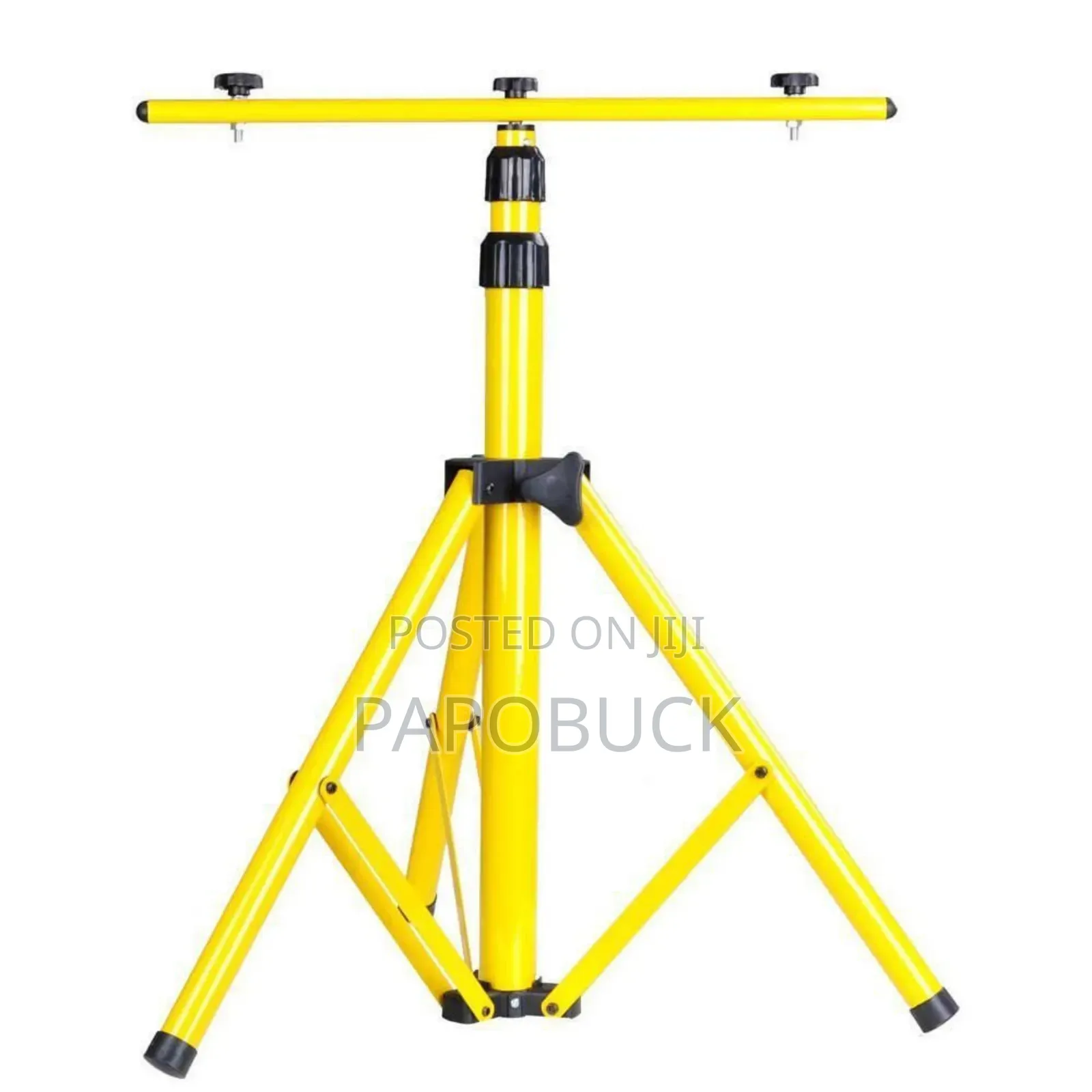 1.6m Adjustable Double Head Flood Light Tripod Stand