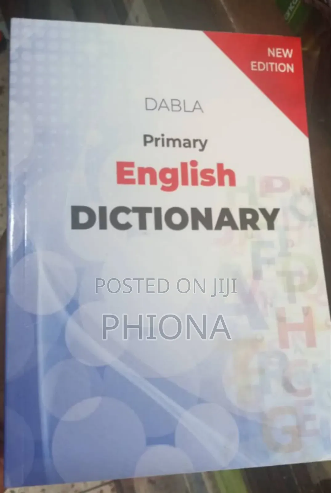 Dabla Primary English Dictionary