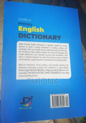 Dabla Primary English Dictionary