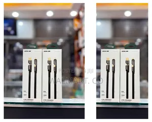 Green Lion 2 in 2 Braided Fast Charging Cable
