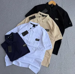 Armani Exchange Regular Fit Cotton Polo Shirt