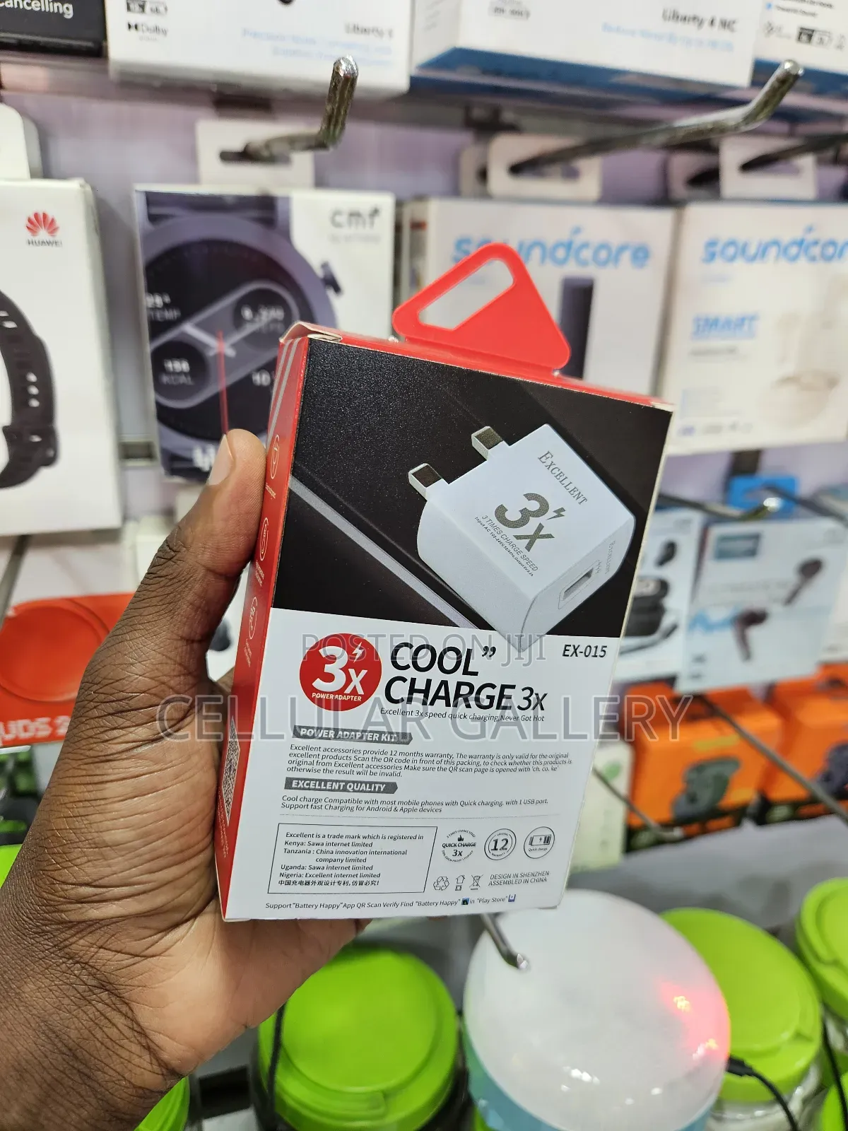 Excellent Charger 3x Lightning