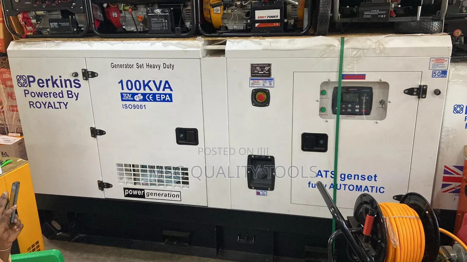 Heavy Duty Generator  100kva