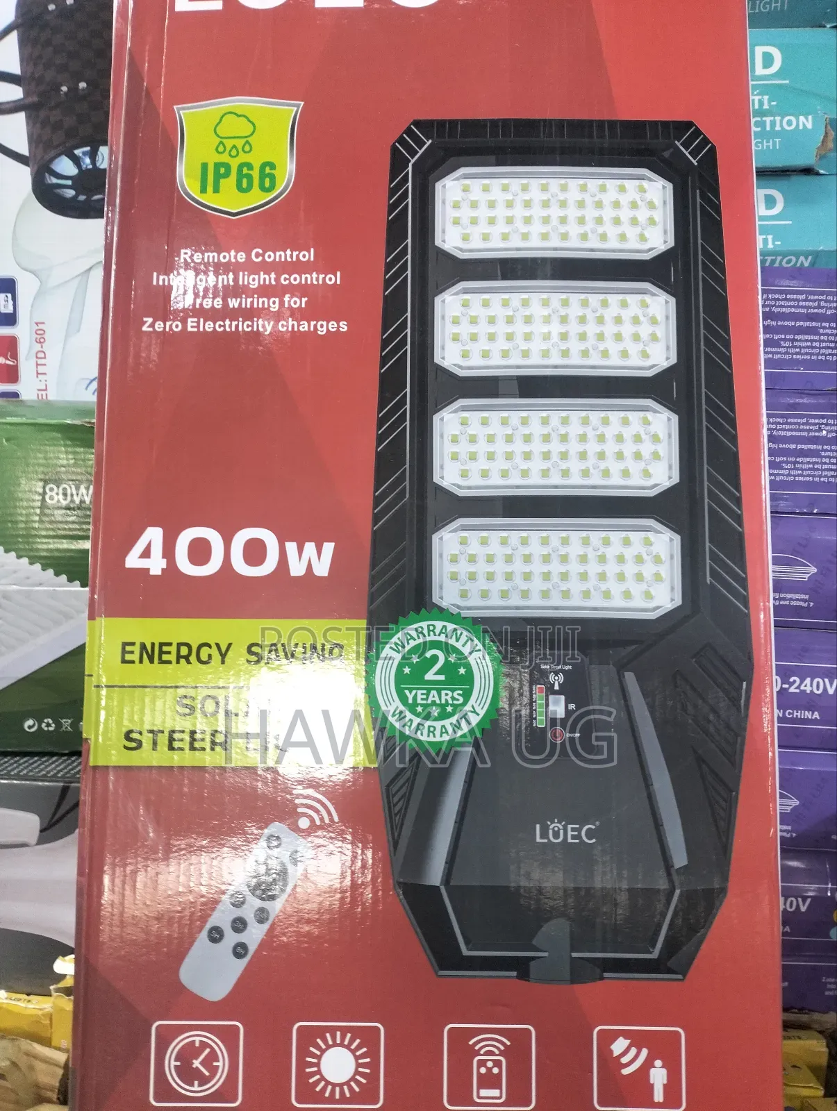 400w Solar Street Lights