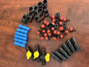 Drip Irrigation Fittings, Emitters, Rubbers, Connector, Valves Endcups